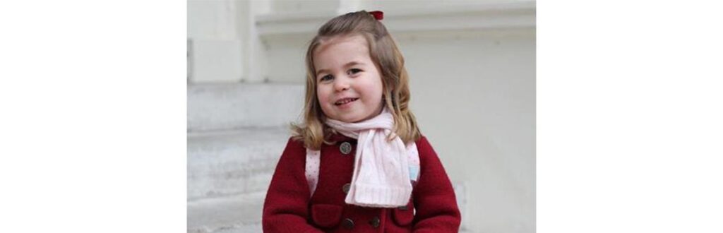 Semelhanças entre Princesa Charlotte e Princesa Diana