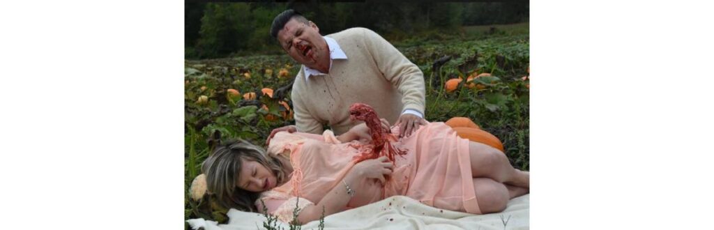 As fotos foram inspiradas no filme Alien