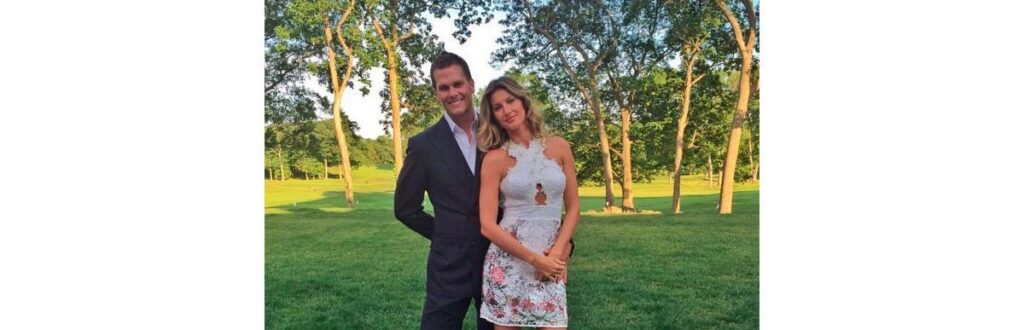 Tom Brady e Gisele estão juntos há 9 anos.