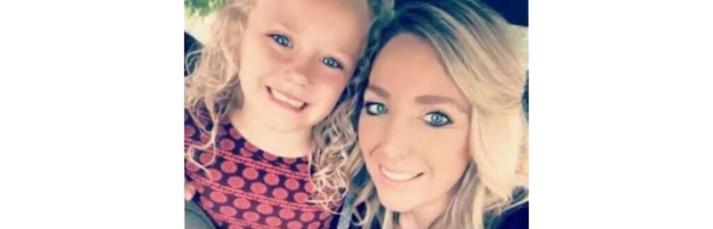 Traci Redford, e a filha Abcde