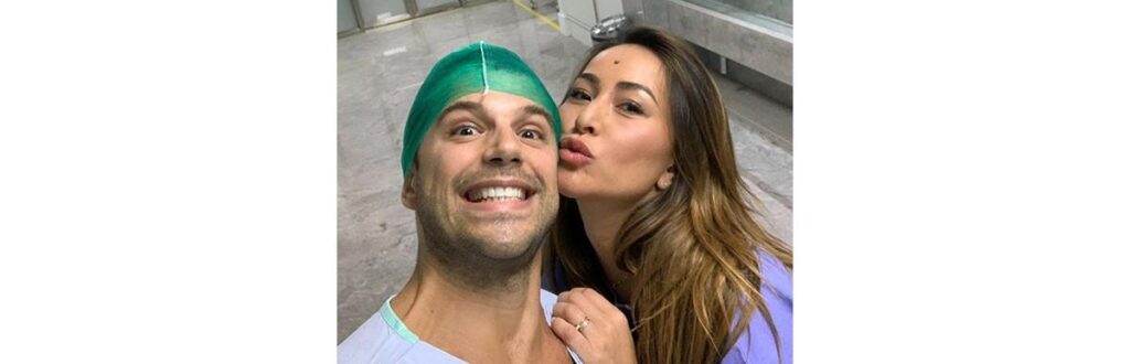 Finalmente a apresentadora resolveu publicar uma foto do rosto da criança