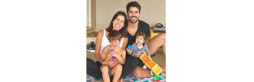 Adriana Sant’Ana e família, será que vem terceiro filho?