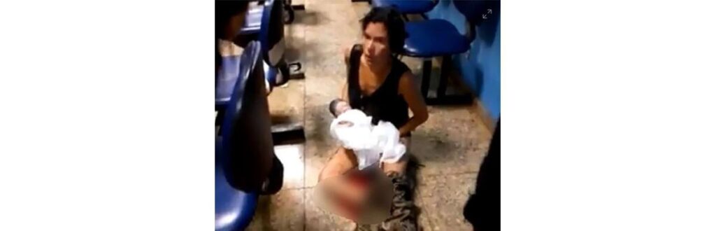 Não tinha ninguém para atender a mãe quando ela chegou