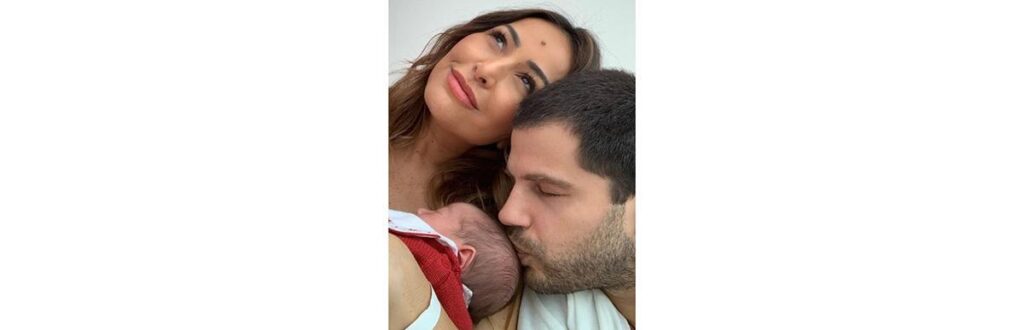 Zoe é a cara do pai