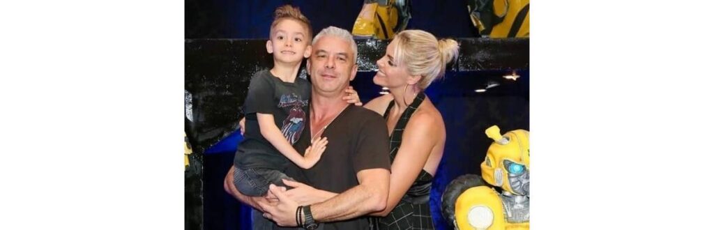 Ana Hickmann e Alexandre no aniversario do filho