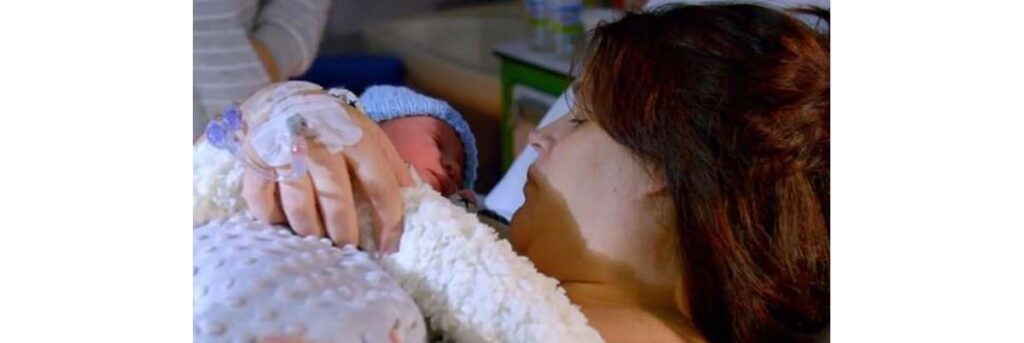 Sonya O’Lachlan deu à luz seu décimo filho