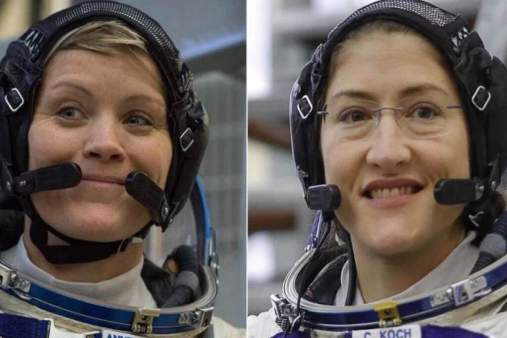 Primeira viagem espacial da NASA comandada somente por mulheres