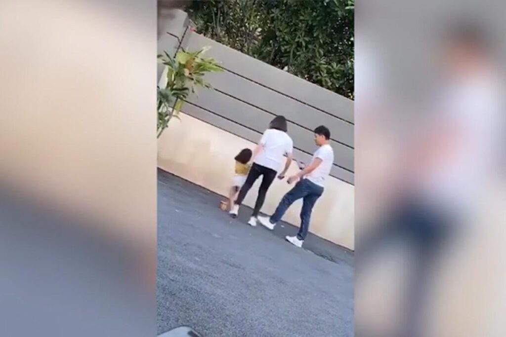 A menina de 3 anos foi agredida pela mãe