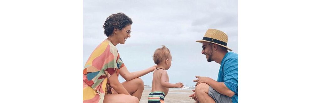 Monica Benini é mãe de Otto