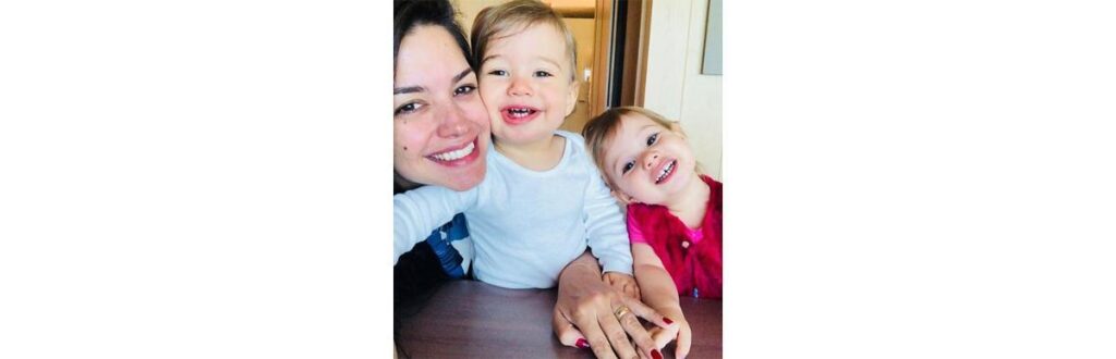 Thais Fersoza é mãe de Melinda e Teodoro
