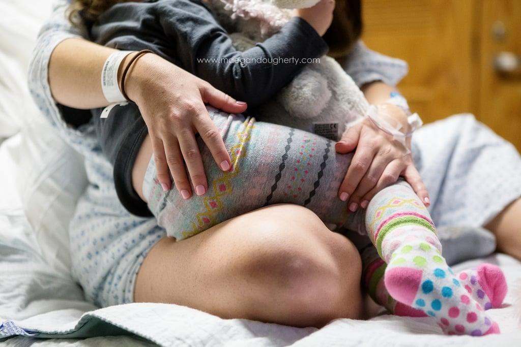 Antes de dar à luz, a filha mais velha de Kate pediu para mamar