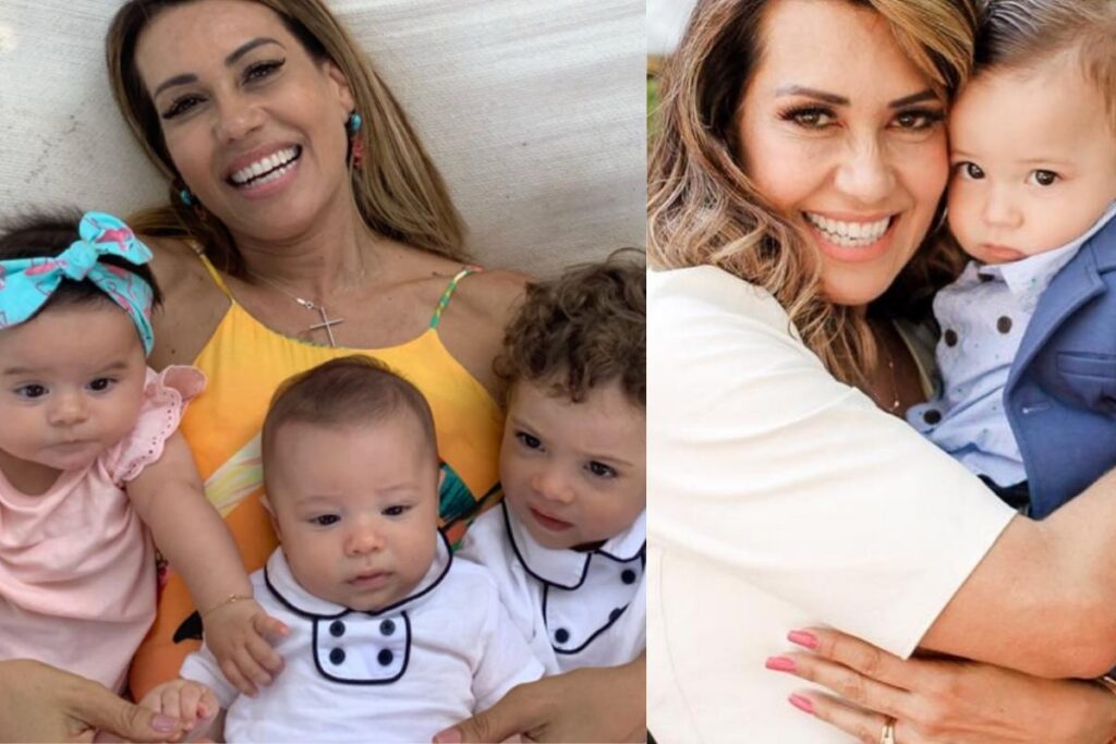 Solange e filhas
