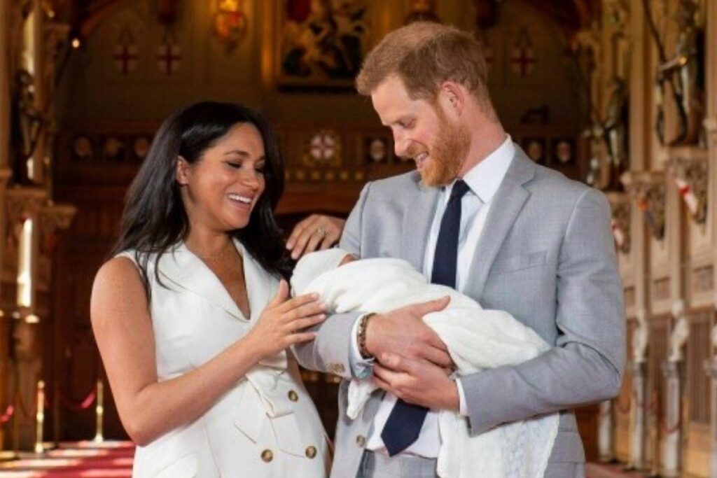 Meghan Markle foi julgada pela forma como segurou o filho