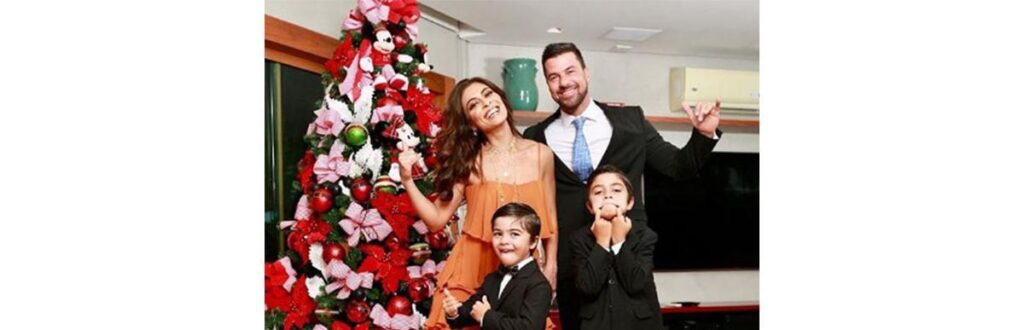 Juliana é mãe de dois garotos