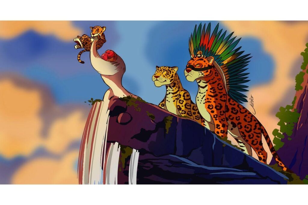 Artista faz releitura do filme “O Rei Leão”