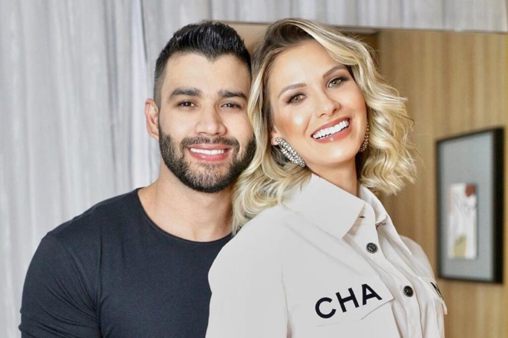 Andressa Suita é mãe de Gabriel e Samuel