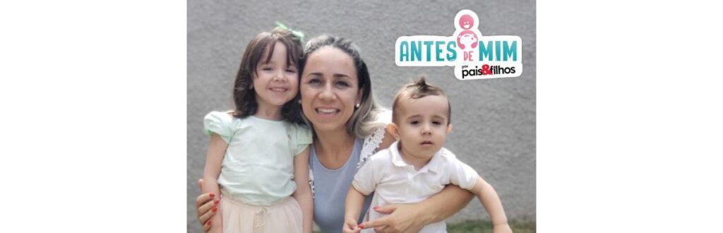 Ela anuncia as roupas do filho no site