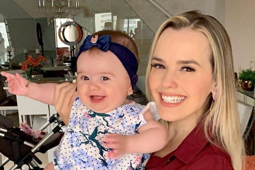 Thaeme é mãe de Liz, de 6 meses