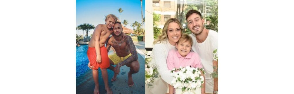 Ele usou os stories da mãe para contar a notícia