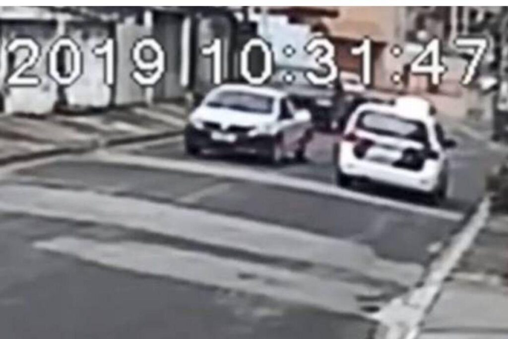 A imagem da câmera de segurança provou a inocência dos funcionários