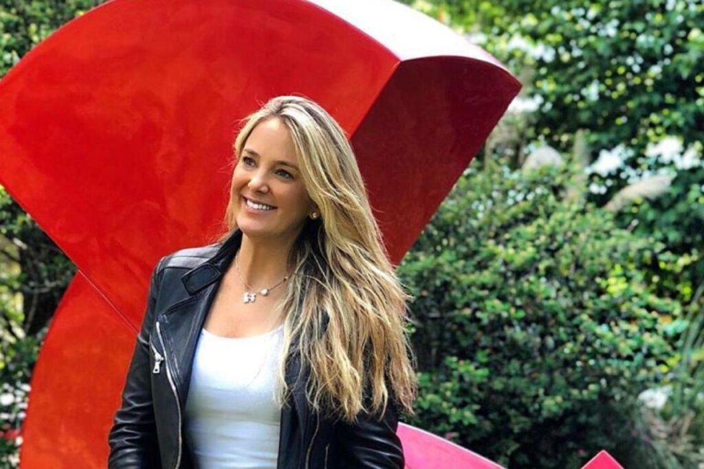 A apresentadora é mãe de duas meninas