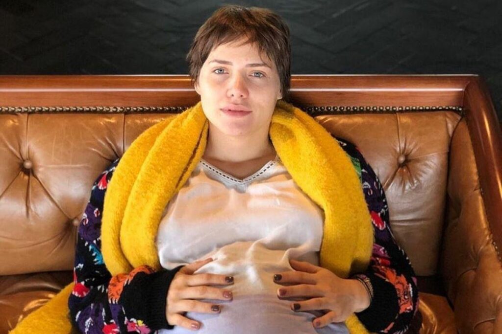 A atriz é mãe de Uri