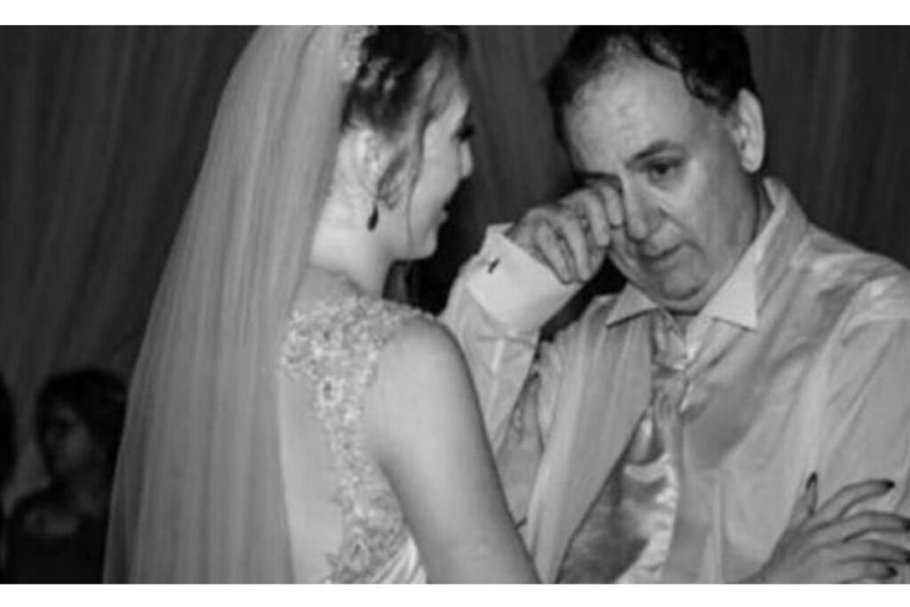 Pai autista se emociona no casamento da filha e fotos viralizam