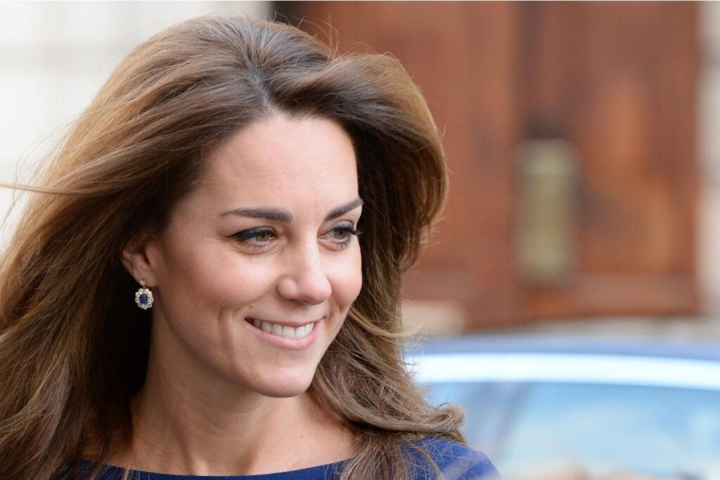 Kate já deixou bem claro que ama estar com as crianças