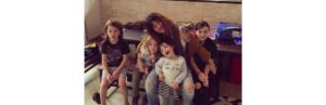 A blogueira explicou que essa é a família moderna