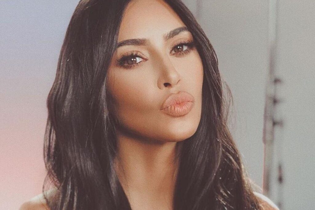 Kim e família