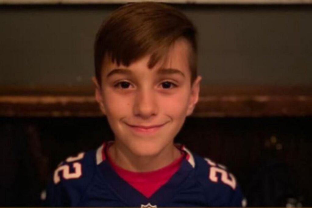 Luca tinha 11 anos