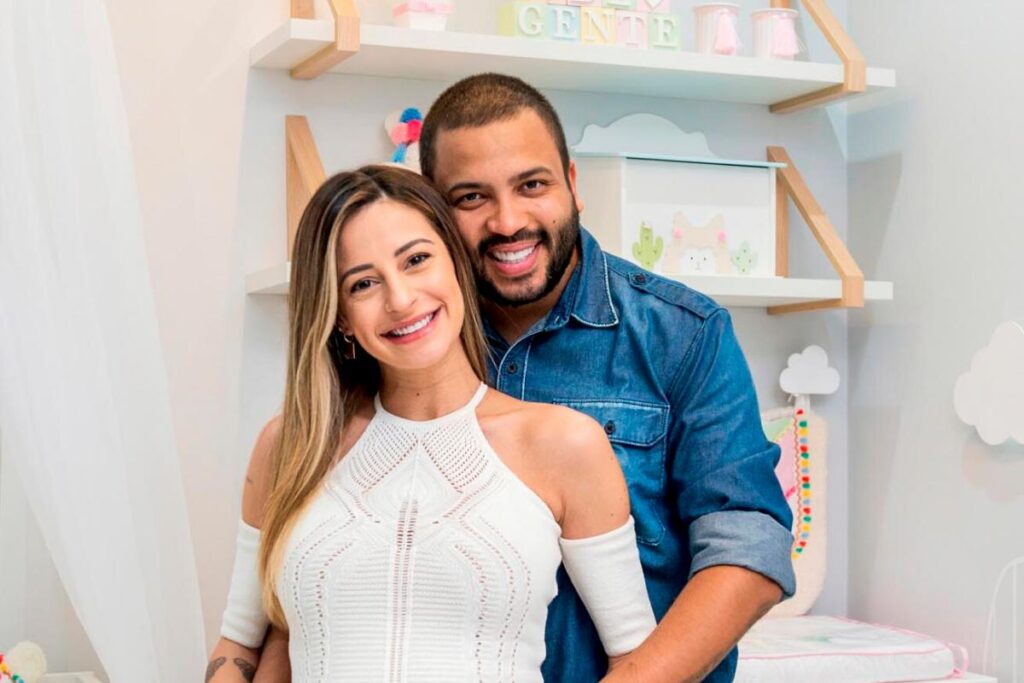 Projota e Tamy Contro mostraram todos os detalhes do quarto de Marieva