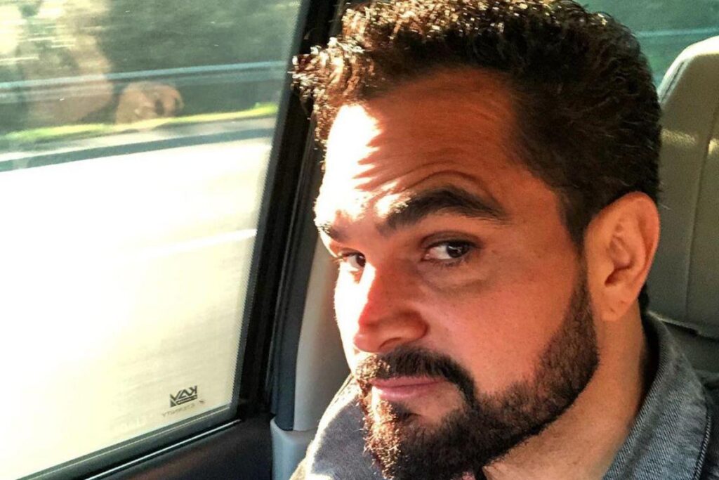 Luciano Camargo levou os filhos para Orlando