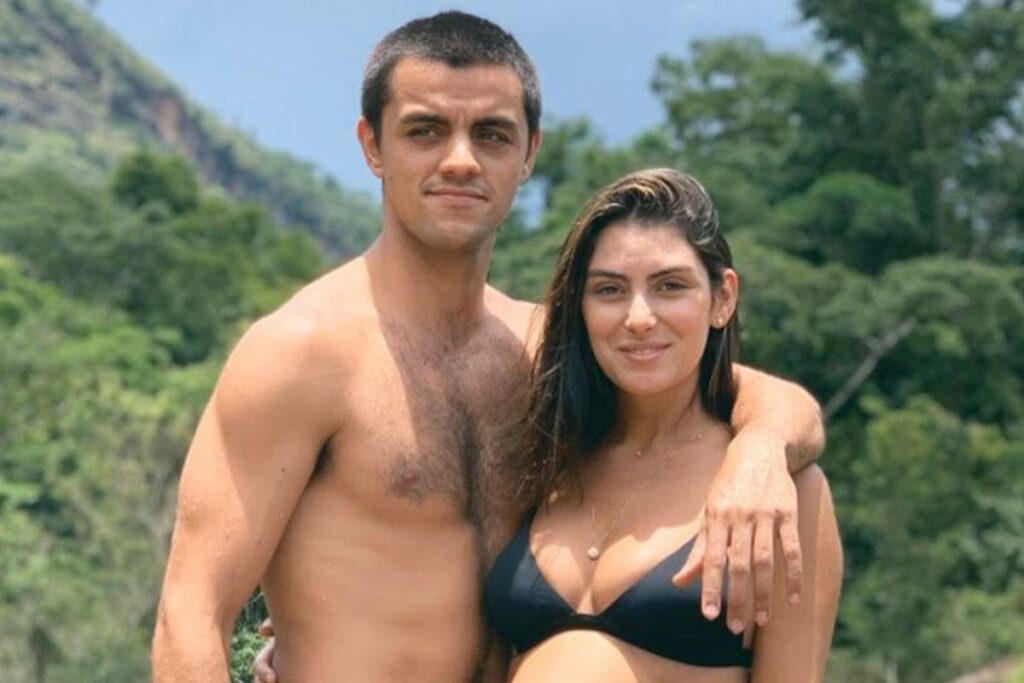 Vicente é o terceiro filho do ator