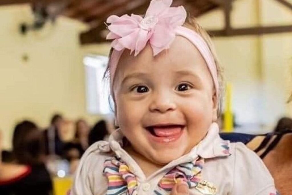 Ela tem 1 ano e 10 meses