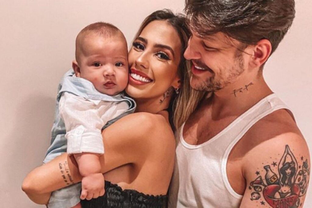 Gabi e Saulo são pais de Davi Marcio e esperam pelo segundo filho