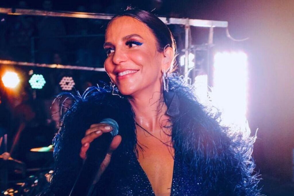 Ivete e a família