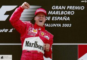 O piloto Michael Schumacher sofreu um acidente enquanto esquiava na França, em 2013