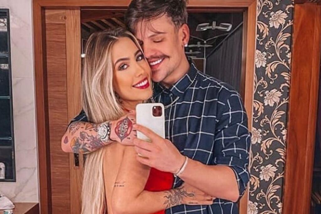 O casal já é pai do Davi