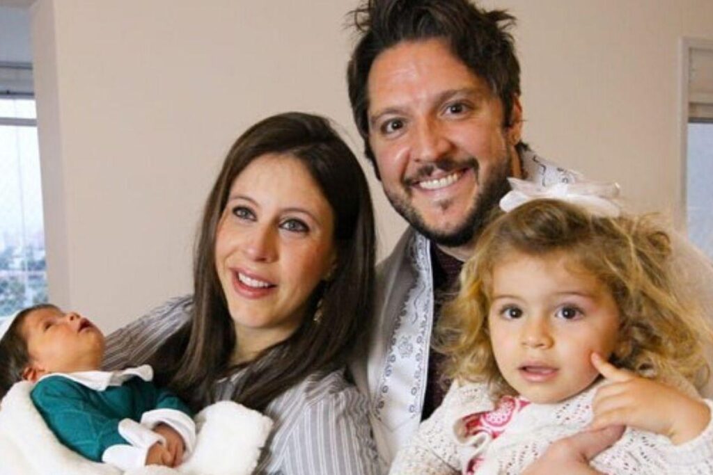 O ator escolheu ou nomes Wolf e Maya para os filhos