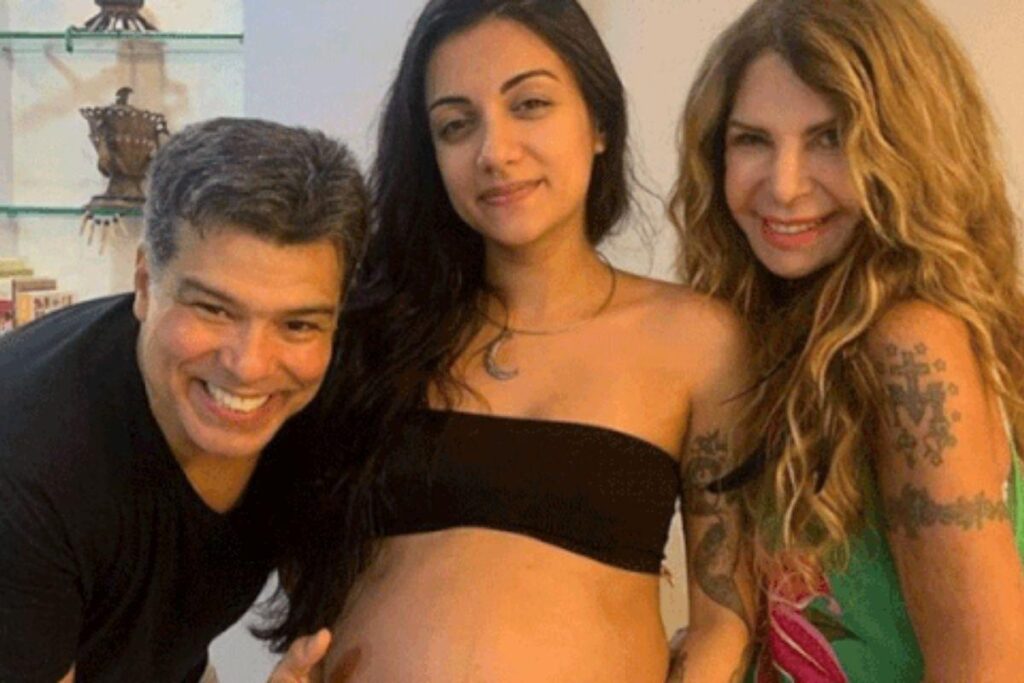 Os avós comemoraram a data com a família
