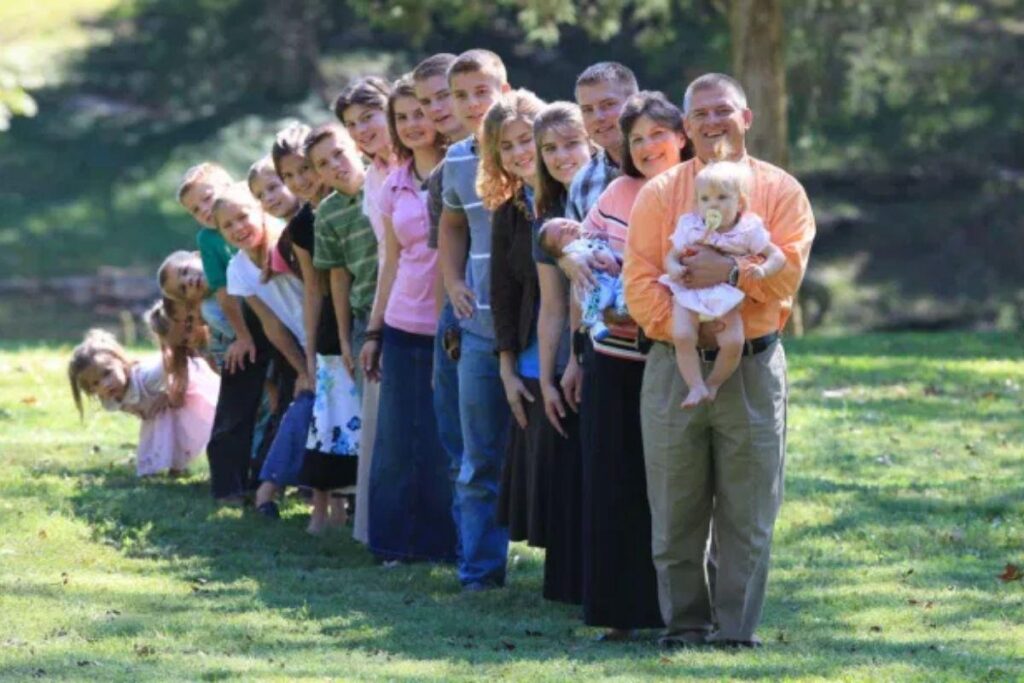 A família tem 21 membros