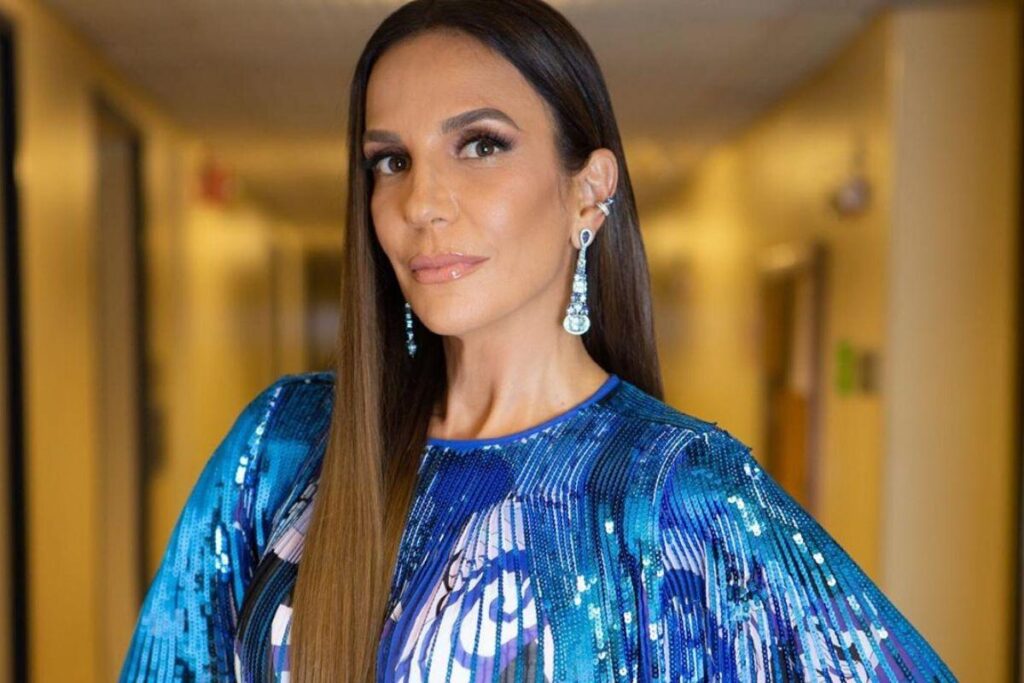 Ivete comemorou o sucesso