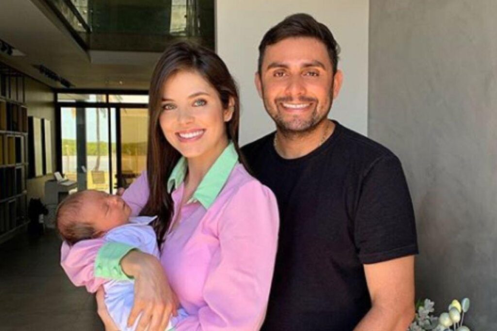 Esposa de Mano Walter fala sobre cobranças estéticas após dar à luz: “Sem brigas com espelho”