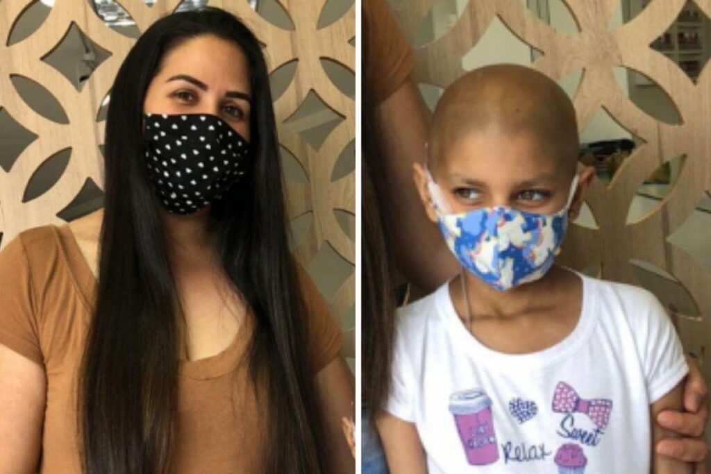 Maria Eduarda adorou o presente