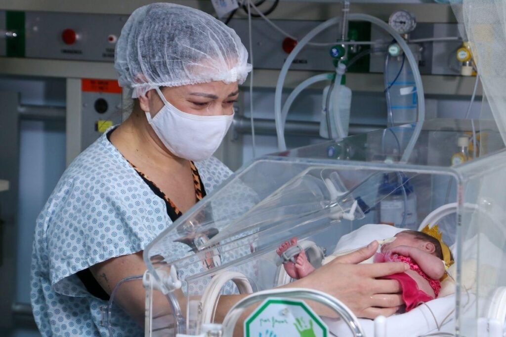Eles surpreenderam as mães