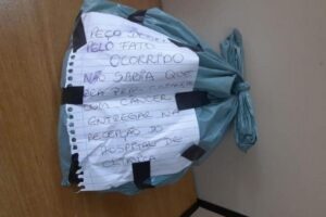 Ele se arrependeu e devolveu a doação