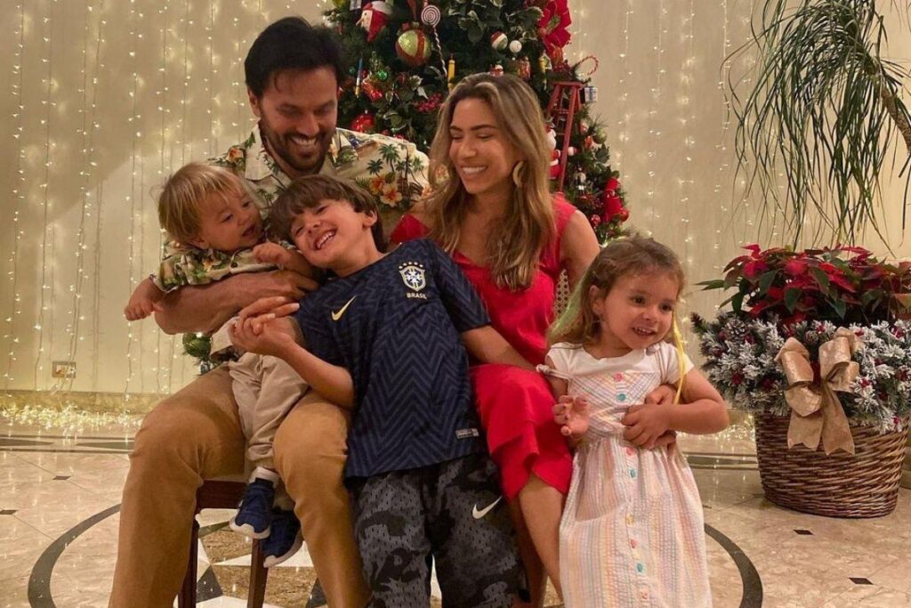 Natal da família de Patricia Abravanel