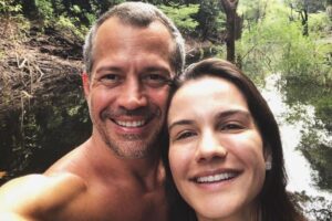 Malvino Salvador e a esposa