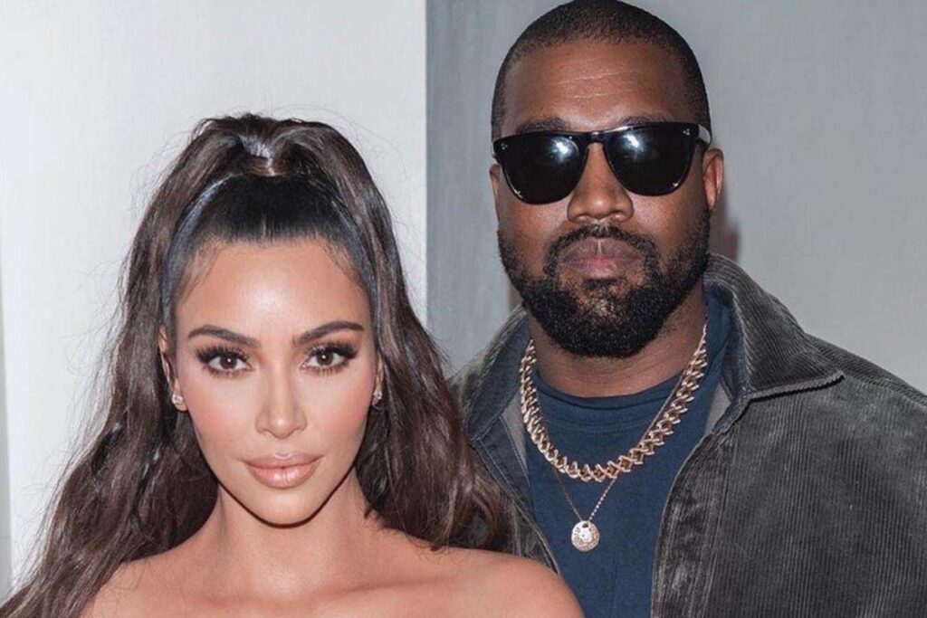 Kim a Kanye são pais de quatro crianças